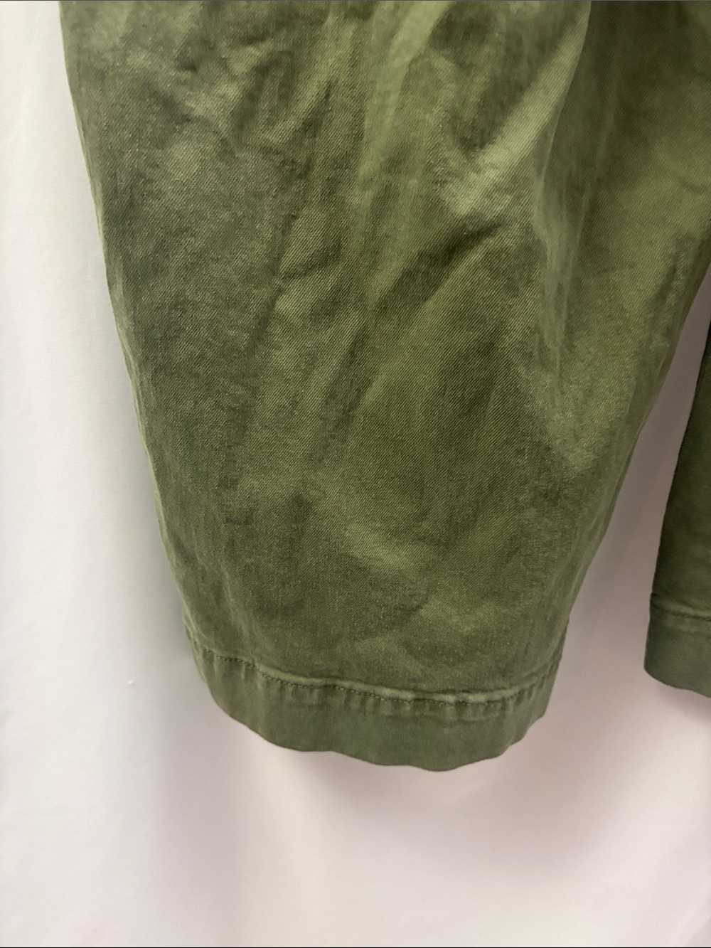Ava & Viv High-Rise Wide Leg Jeans Womens 24 Dark Wash Stretch Denim Green - Picture 7 of 7